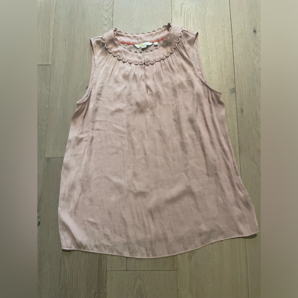 Boden Pink Sleeveless Top